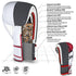 RDX F7 FILLED EGO RED PUNCH BAG & BOXING GLOVES SET-5